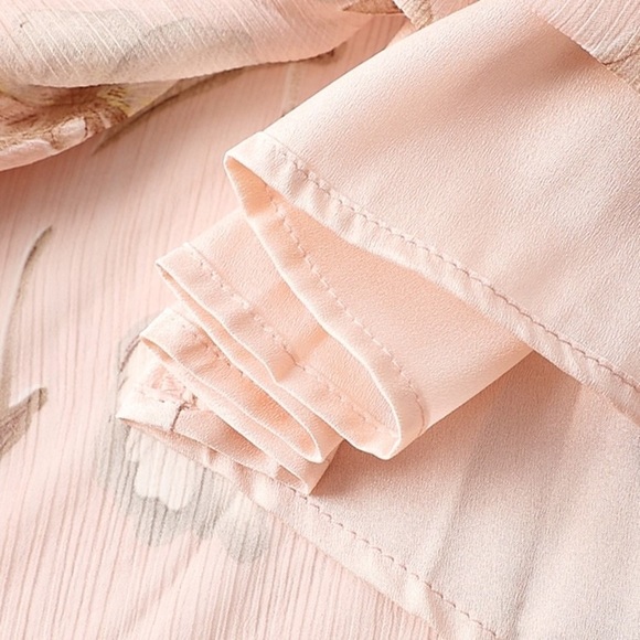 pink dress skirt for summer party - Picture 10 of 11